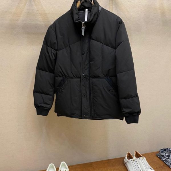 designer,replica,clothing,fake,1:1,lv,luxury,high quality Tom Ford Fall/Winter New Arrival: Men’s Italian Luxury Down Jacket with Stand Collar and Leather Trim (1ZSWG)
