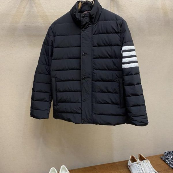 designer,replica,clothing,fake,1:1,lv,luxury,high quality Thom Browne classic four-stripe down jacket (8R01W)