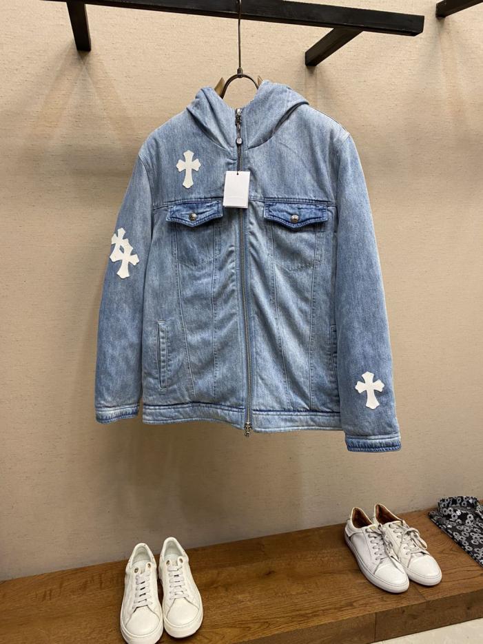 designer,replica,clothing,fake,1:1,lv,luxury,high quality Chrome Hearts Latest Men’s Hooded Denim Down Jacket (0E4LR) designer,replica,clothing,fake,1:1,lv,luxury,high quality Chrome Hearts Latest Men’s Hooded Denim Down Jacket (0E4LR)