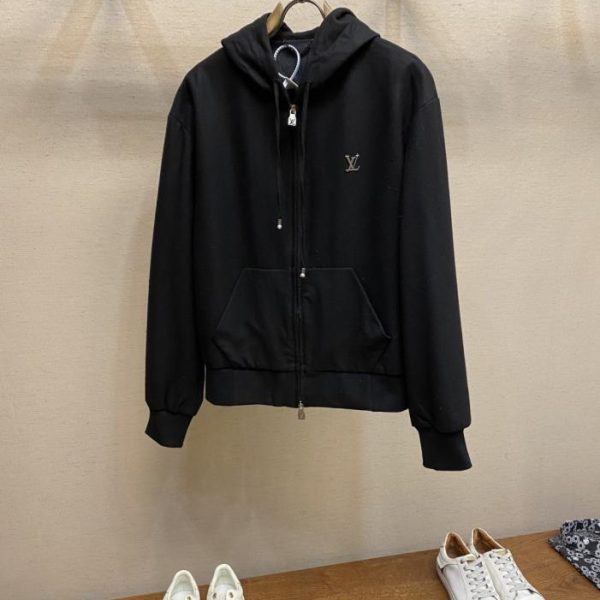 designer,replica,clothing,fake,1:1,lv,luxury,high quality LV Tech Hooded Waist-cinching Jacket/Sweatshirt (C5A5E)