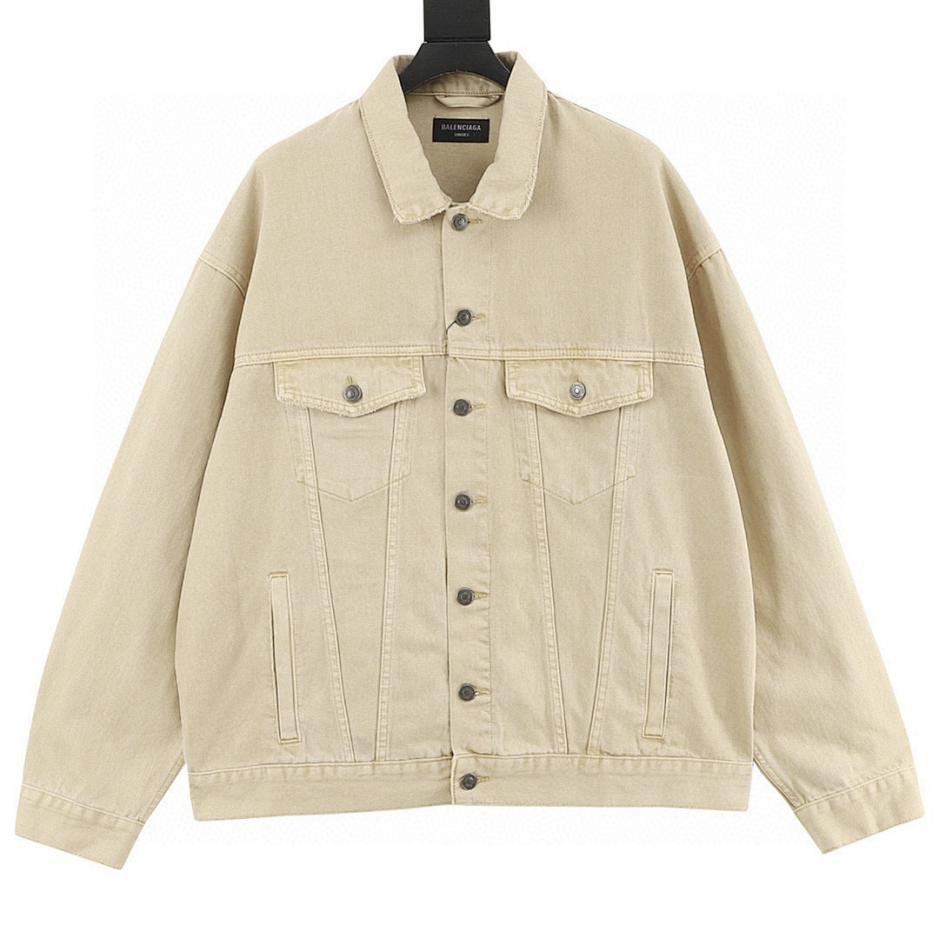 designer,replica,clothing,fake,1:1,lv,luxury,high quality Balenciaga embroidered khaki denim jacket (104F) designer,replica,clothing,fake,1:1,lv,luxury,high quality Balenciaga embroidered khaki denim jacket (104F)