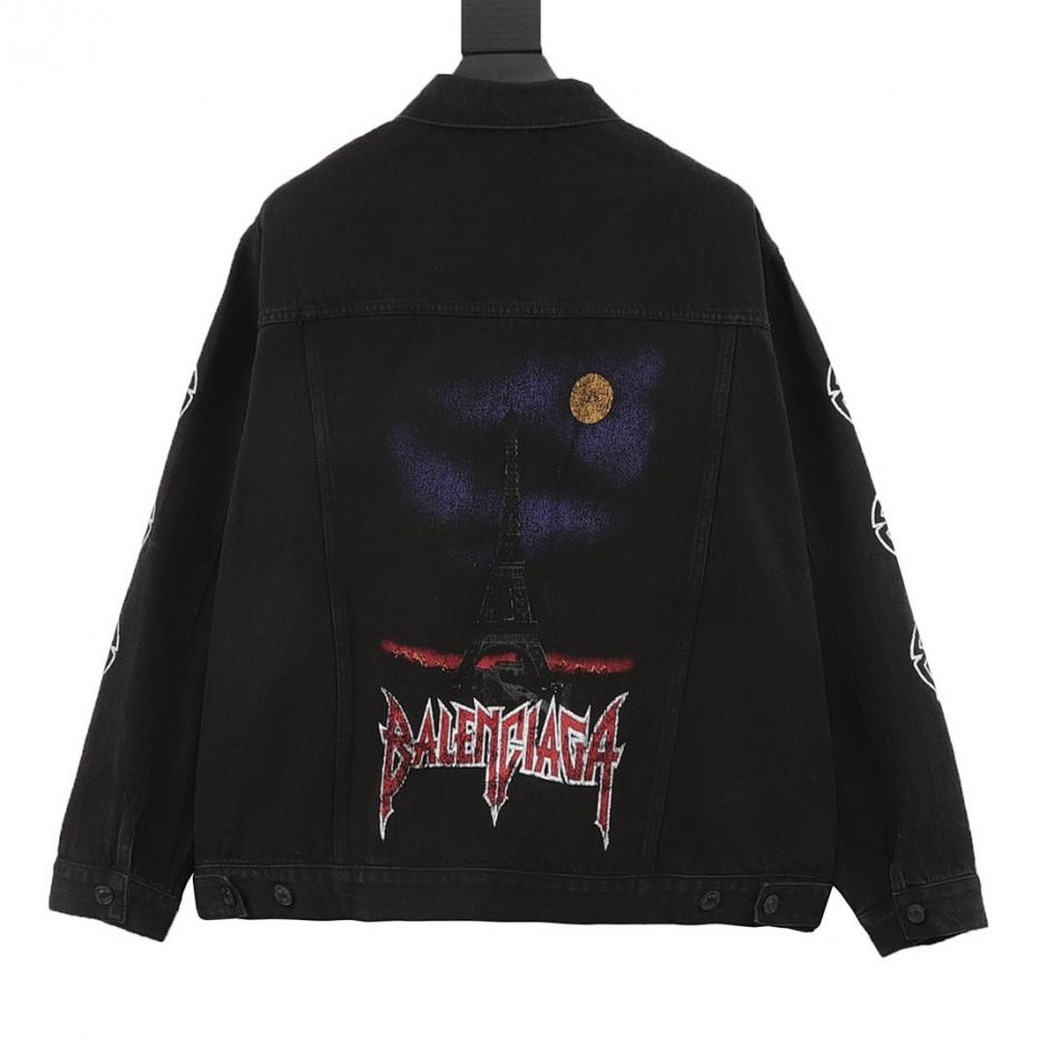 designer,replica,clothing,fake,1:1,lv,luxury,high quality Balenciaga Washed Sanskrit Eiffel Tower Denim Jacket (461A) designer,replica,clothing,fake,1:1,lv,luxury,high quality Balenciaga Washed Sanskrit Eiffel Tower Denim Jacket (461A)