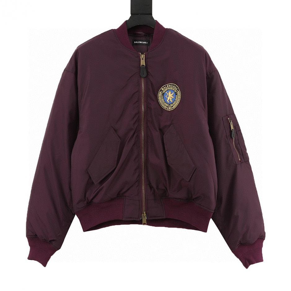 designer,replica,clothing,fake,1:1,lv,luxury,high quality Balenciaga Manchester United Lion Emblem Flight Zipper Jacket (C947) designer,replica,clothing,fake,1:1,lv,luxury,high quality Balenciaga Manchester United Lion Emblem Flight Zipper Jacket (C947)