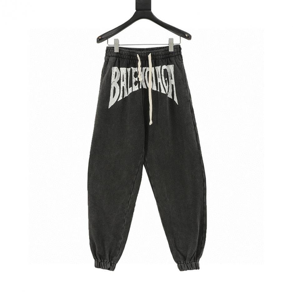 designer,replica,clothing,fake,1:1,lv,luxury,high quality Balenciaga washed letter print woven trousers (DAE7) designer,replica,clothing,fake,1:1,lv,luxury,high quality Balenciaga washed letter print woven trousers (DAE7)