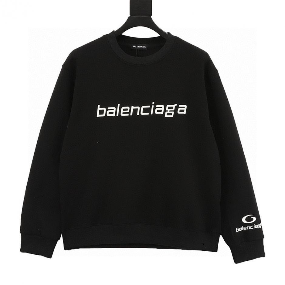 designer,replica,clothing,fake,1:1,lv,luxury,high quality Balenciaga Crew Neck Sweatshirt with Lettering on Cuffs (3DC2) designer,replica,clothing,fake,1:1,lv,luxury,high quality Balenciaga Crew Neck Sweatshirt with Lettering on Cuffs (3DC2)