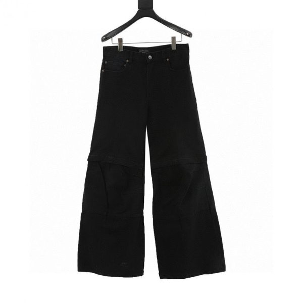 designer,replica,clothing,fake,1:1,lv,luxury,high quality Balenciaga Disassembled Bell-Bell Work Pants (8D66)