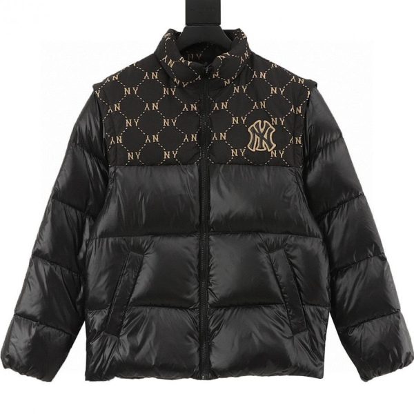 designer,replica,clothing,fake,1:1,lv,luxury,high quality MLB Detachable Sleeve Down Jacket (4EA6)