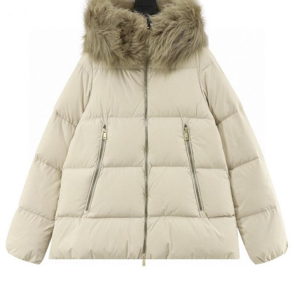designer,replica,clothing,fake,1:1,lv,luxury,high quality MONCLER Laichefur Hooded Short Down Jacket (00F5)