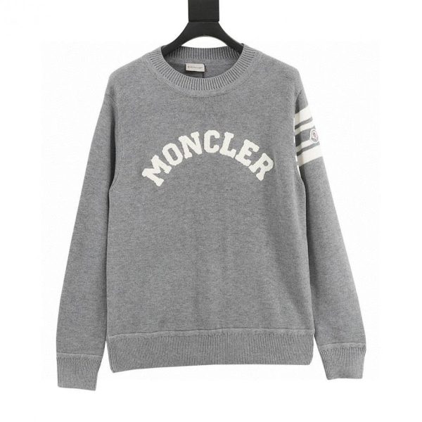 designer,replica,clothing,fake,1:1,lv,luxury,high quality MONCLER terry cloth embroidered sweater (61C6)