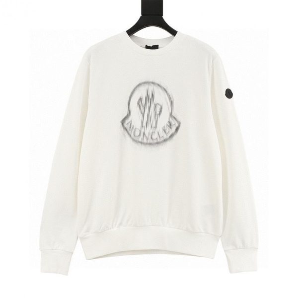 designer,replica,clothing,fake,1:1,lv,luxury,high quality MONCLER Printed Crew Neck Sweatshirt (E48F)