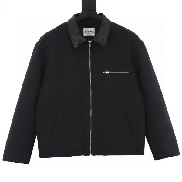 designer,replica,clothing,fake,1:1,lv,luxury,high quality Miu Miu wool coat (58F5)