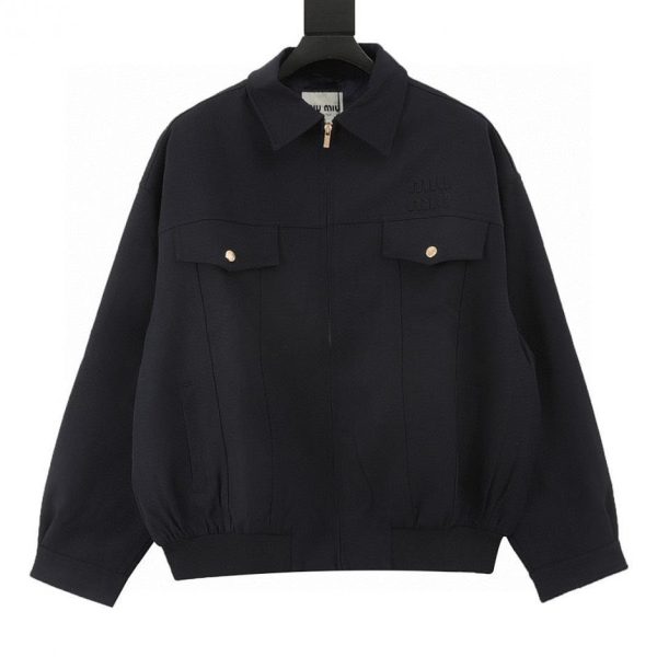 designer,replica,clothing,fake,1:1,lv,luxury,high quality Miu Miu Batavia High-End Wool Jacket (1864)
