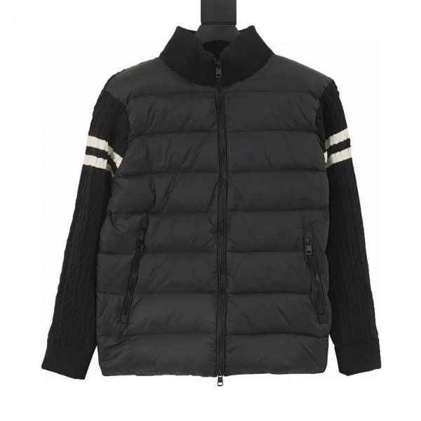 designer,replica,clothing,fake,1:1,lv,luxury,high quality Moncler Cardigan Men’s Down-Padded Wool and Cashmere Zip-Up Cardigan (5706)
