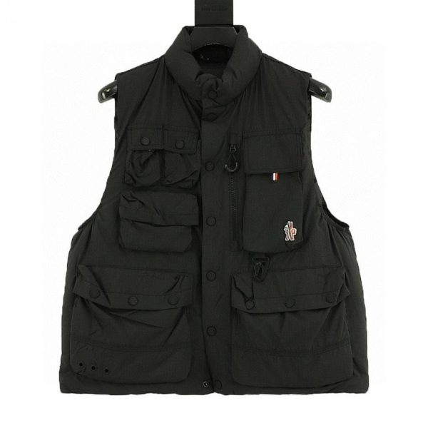 designer,replica,clothing,fake,1:1,lv,luxury,high quality Moncler Grenoble Tongass Down Outdoor Vest (56F4)