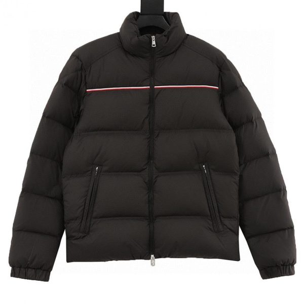 designer,replica,clothing,fake,1:1,lv,luxury,high quality MONCLER New Tricolor Down Jacket (89A6)