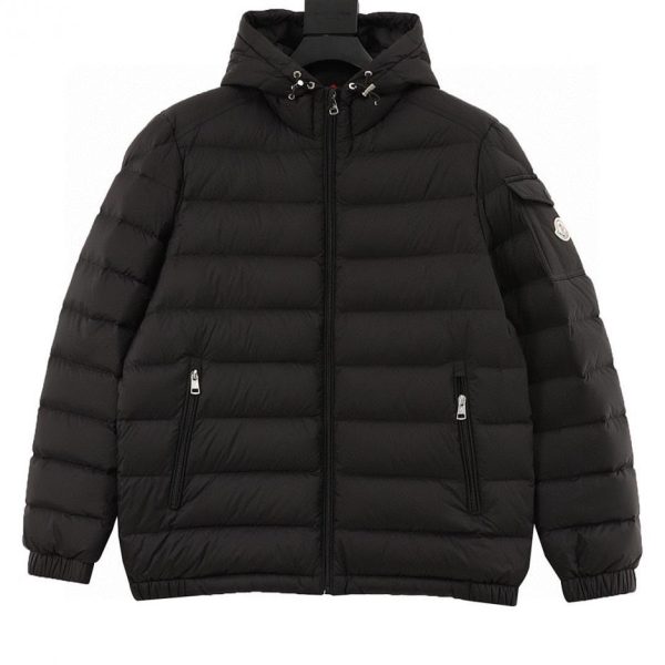designer,replica,clothing,fake,1:1,lv,luxury,high quality Moncler ribbed hooded down jacket (9401)