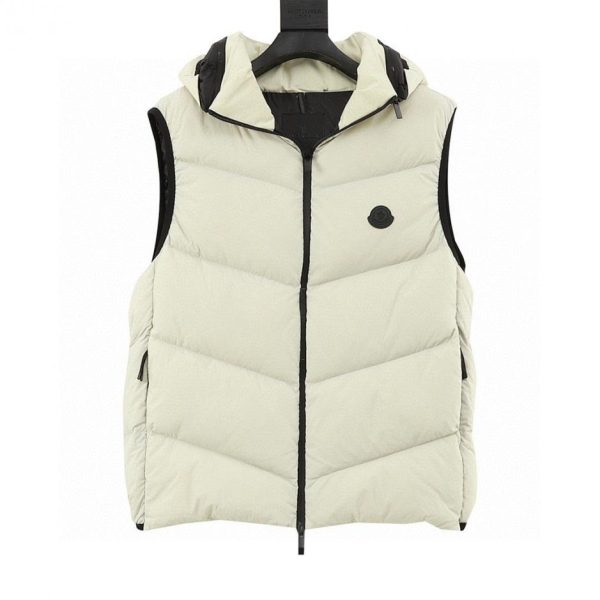 designer,replica,clothing,fake,1:1,lv,luxury,high quality Moncler Silicone Patchwork Down Vest (9FEB)