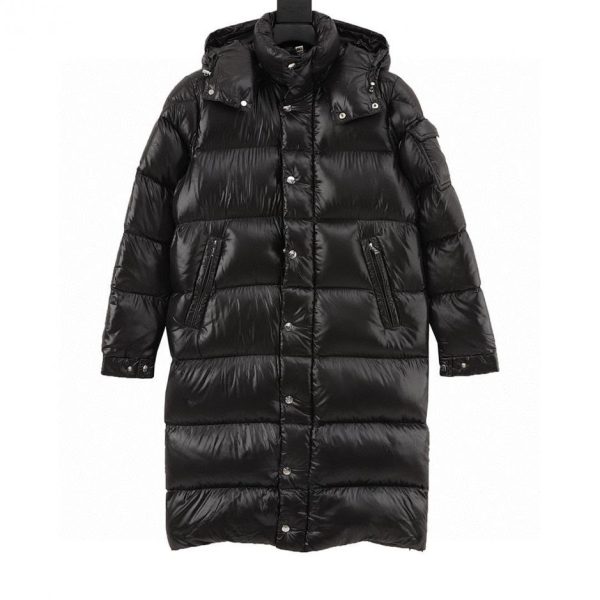 designer,replica,clothing,fake,1:1,lv,luxury,high quality Moncler Maya Long Green Down Jacket (67CE)