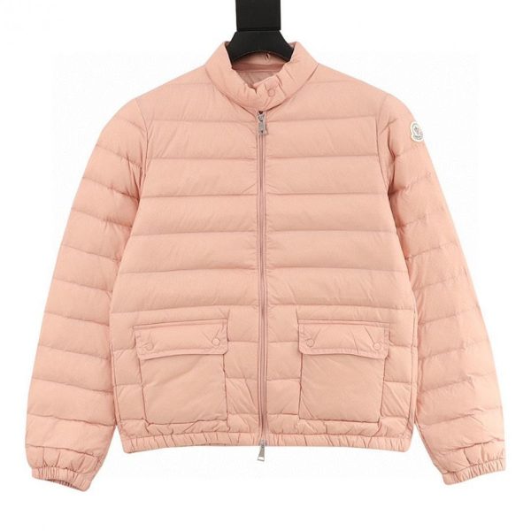 designer,replica,clothing,fake,1:1,lv,luxury,high quality Moncler Lans Collection Stand Collar Zipper Pork Rib Pocket Down Jacket (87C4)