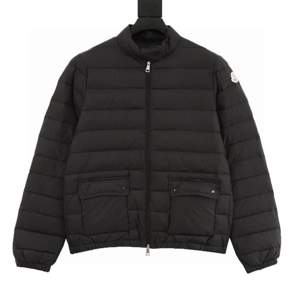 designer,replica,clothing,fake,1:1,lv,luxury,high quality Moncler Lans Collection Stand Collar Zipper Pork Rib Pocket Down Jacket (8FAA)