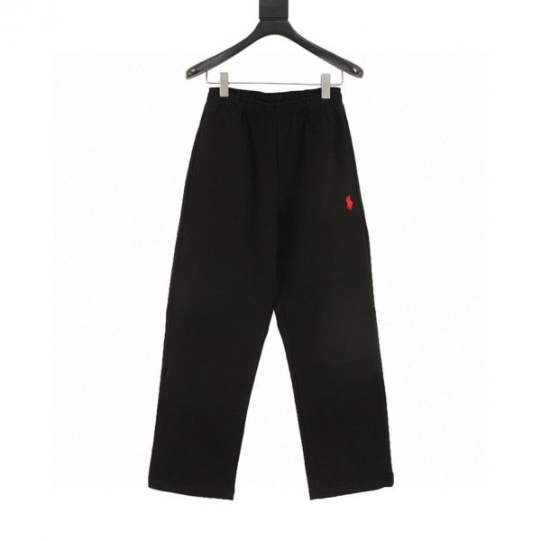 designer,replica,clothing,fake,1:1,lv,luxury,high quality Ralph Lauren Pony Logo Embroidered Trousers (F072)