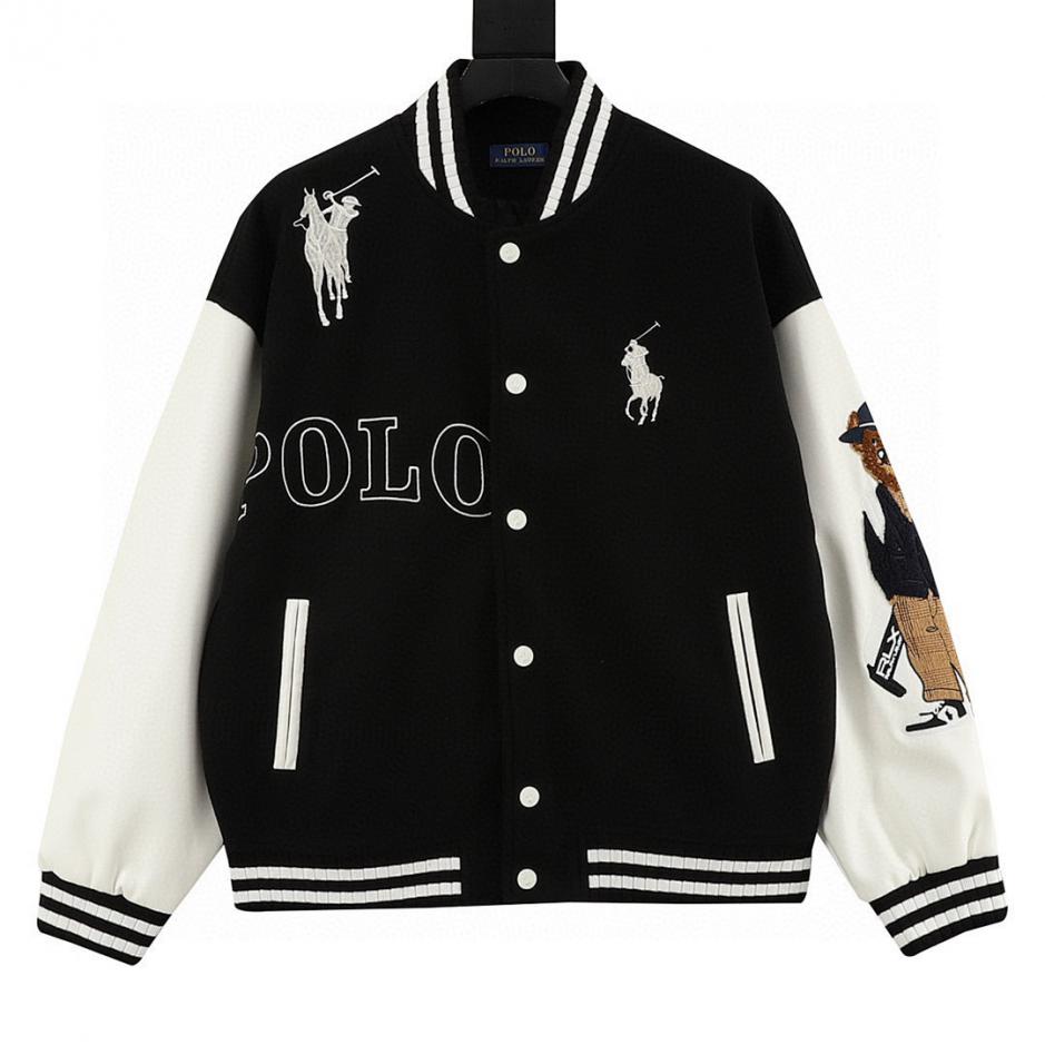 designer,replica,clothing,fake,1:1,lv,luxury,high quality Ralph Lauren Horse Logo Embroidered Baseball Jacket (26C7) designer,replica,clothing,fake,1:1,lv,luxury,high quality Ralph Lauren Horse Logo Embroidered Baseball Jacket (26C7)