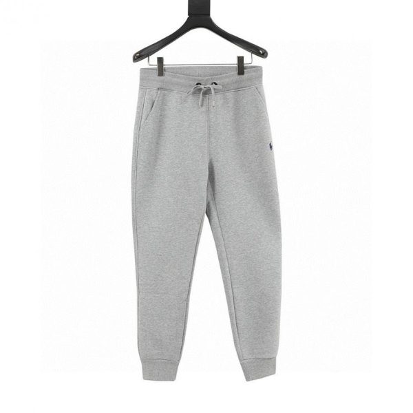designer,replica,clothing,fake,1:1,lv,luxury,high quality Ralph Lauren fleece-lined sweatpants with small pony logo (0231)