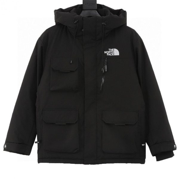designer,replica,clothing,fake,1:1,lv,luxury,high quality The Nroth Face POLAR Waterproof and Windproof Workwear Jacket with Solid Color Logo, Multi-Pocket Drawstring Hood (A057)