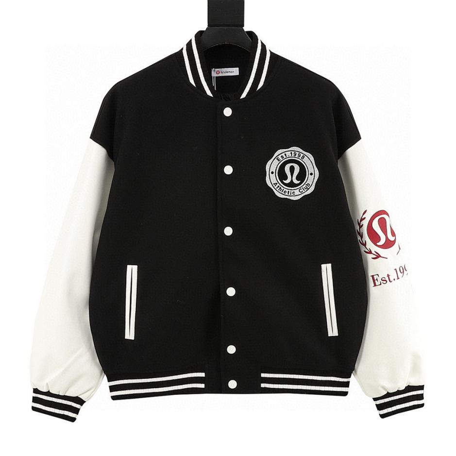 designer,replica,clothing,fake,1:1,lv,luxury,high quality lululemon letter embroidered patchwork baseball jacket (BE79) designer,replica,clothing,fake,1:1,lv,luxury,high quality lululemon letter embroidered patchwork baseball jacket (BE79)