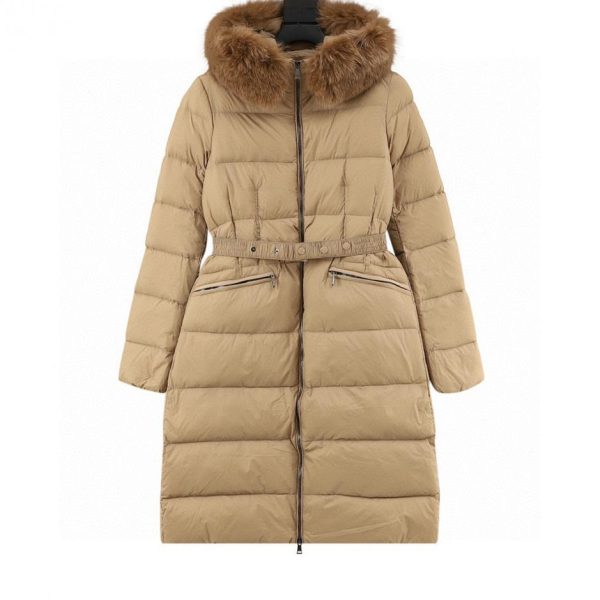 designer,replica,clothing,fake,1:1,lv,luxury,high quality Moncler HERMIFUR series mid-length women’s down jacket (9EDF)