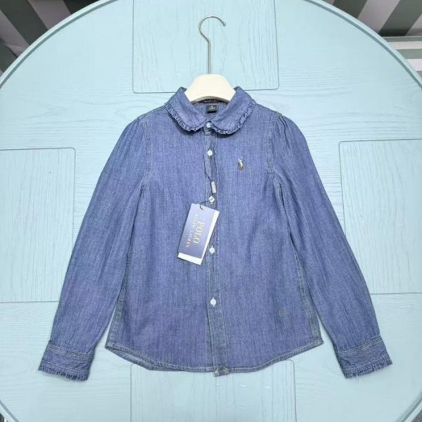 designer,replica,clothing,fake,1:1,lv,luxury,high quality RL POLO Early Autumn New Arrival Girls’ and Children’s Shirt (XSI9Y)