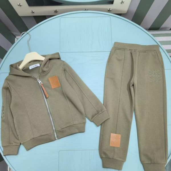 designer,replica,clothing,fake,1:1,lv,luxury,high quality Loe’s new early autumn/winter children’s sweatshirt set (2-piece) (64NXL)