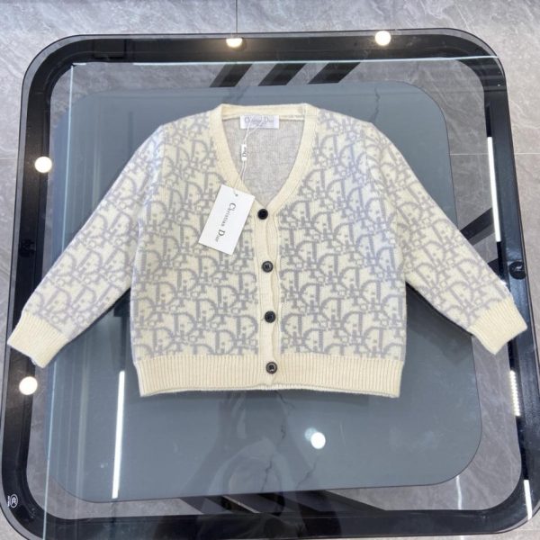 designer,replica,clothing,fake,1:1,lv,luxury,high quality DIOR all-over floral knit cardigan (7Y5J7)