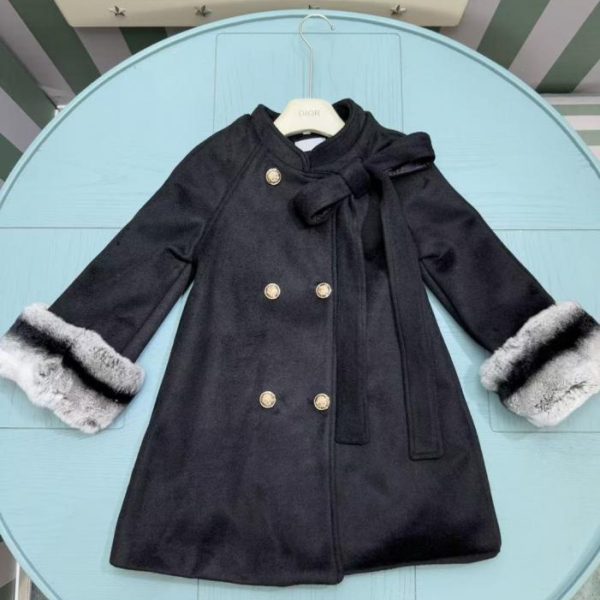 designer,replica,clothing,fake,1:1,lv,luxury,high quality New Autumn/Winter VALENTI Girls’ Coat with Genuine Fur Collar (DV108)
