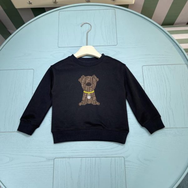 designer,replica,clothing,fake,1:1,lv,luxury,high quality Fendi Kids Crew Neck Sweatshirt (LZ6B1) – Early Autumn/Winter New Arrival