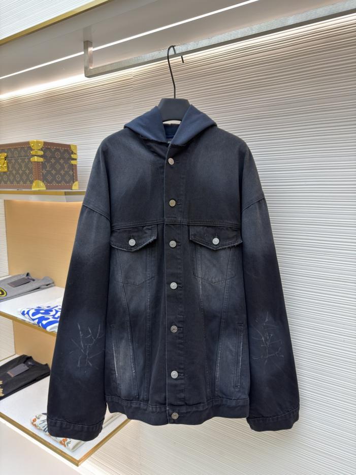 designer,replica,clothing,fake,1:1,lv,luxury,high quality Balenciaga embroidered hooded denim jacket (XZ3XW) designer,replica,clothing,fake,1:1,lv,luxury,high quality Balenciaga embroidered hooded denim jacket (XZ3XW)