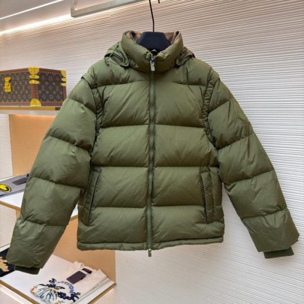 designer,replica,clothing,fake,1:1,lv,luxury,high quality Burberry down jacket with detachable sleeves (WGL43)