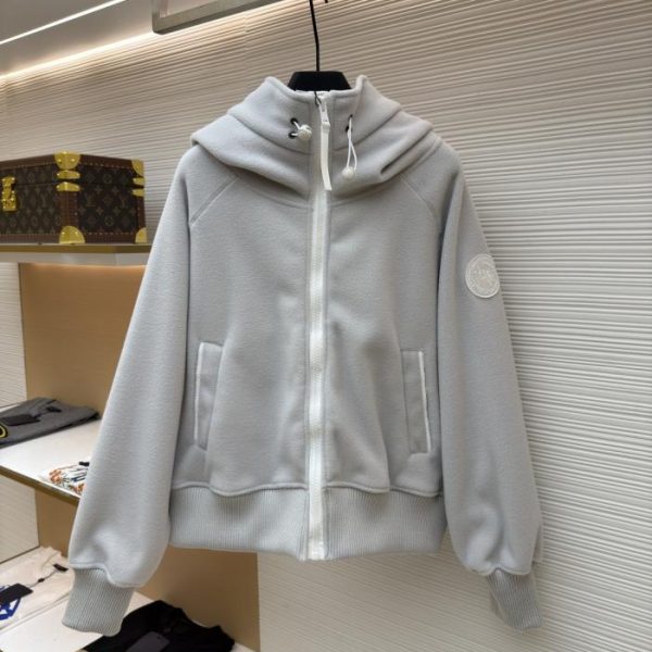 designer,replica,clothing,fake,1:1,lv,luxury,high quality Canada Goose Wool Fleece Flight Jacket (TVV79)