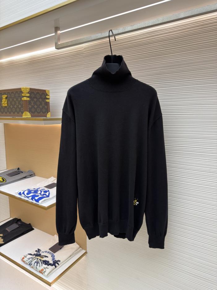 designer,replica,clothing,fake,1:1,lv,luxury,high quality Dior Bee Embroidered Turtleneck Knit Top (39RY2) designer,replica,clothing,fake,1:1,lv,luxury,high quality Dior Bee Embroidered Turtleneck Knit Top (39RY2)