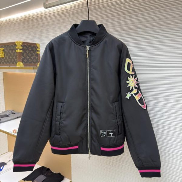 designer,replica,clothing,fake,1:1,lv,luxury,high quality Dior Hamilton collaboration baseball jersey (XDN4L)