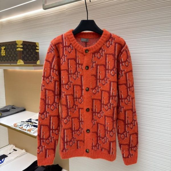 designer,replica,clothing,fake,1:1,lv,luxury,high quality Dior Mohair Cardigan Sweater (A2FMG)