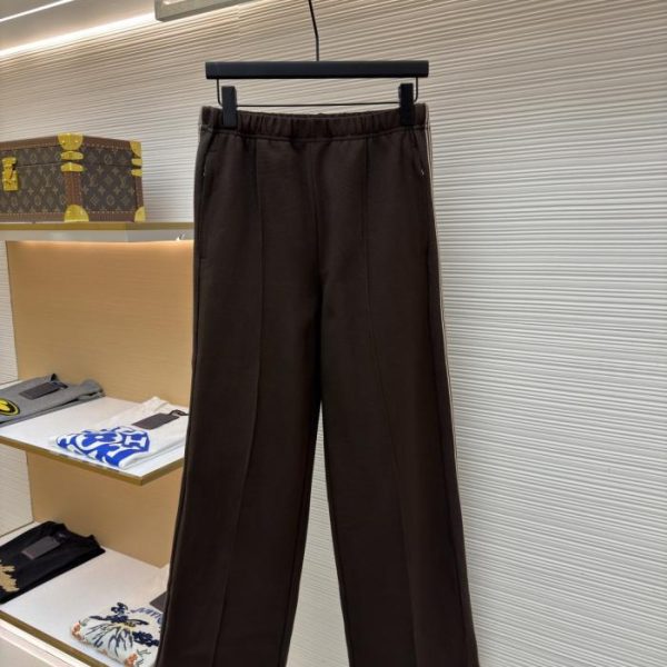designer,replica,clothing,fake,1:1,lv,luxury,high quality MIUMIU Embroidered Logo Casual Pants (3BY0V)