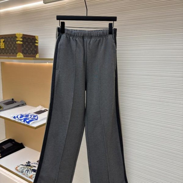 designer,replica,clothing,fake,1:1,lv,luxury,high quality MIUMIU Embroidered Logo Casual Pants (3CZWH)