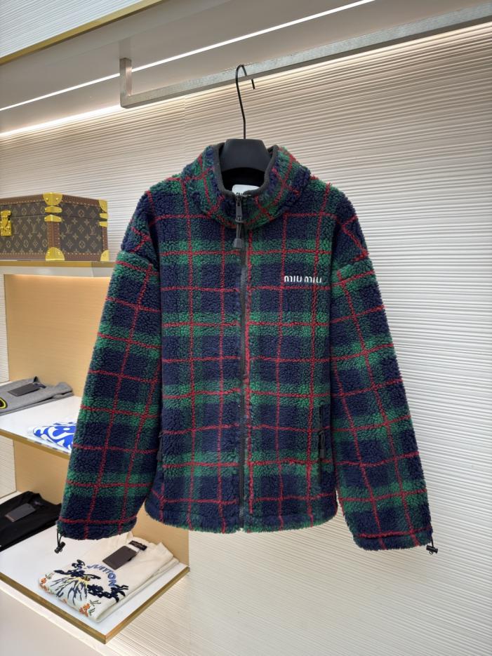 designer,replica,clothing,fake,1:1,lv,luxury,high quality MIUMIU Lambswool Plaid Embroidered Zipper Jacket (XT5AO) designer,replica,clothing,fake,1:1,lv,luxury,high quality MIUMIU Lambswool Plaid Embroidered Zipper Jacket (XT5AO)
