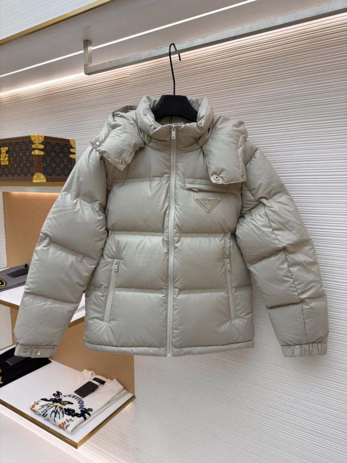 designer,replica,clothing,fake,1:1,lv,luxury,high quality Prada solid color down jacket with detachable hood (F62G8) designer,replica,clothing,fake,1:1,lv,luxury,high quality Prada solid color down jacket with detachable hood (F62G8)