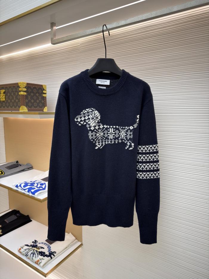 designer,replica,clothing,fake,1:1,lv,luxury,high quality THOM BROWNE Snowflake Dog Wool Crew Neck (4MQMJ) designer,replica,clothing,fake,1:1,lv,luxury,high quality THOM BROWNE Snowflake Dog Wool Crew Neck (4MQMJ)