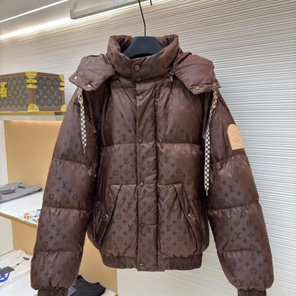 designer,replica,clothing,fake,1:1,lv,luxury,high quality LOUIS VUITTON SKI Ski Collection Printed Down Jacket (1OEYS)
