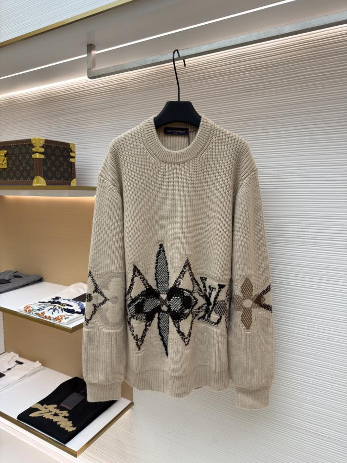 designer,replica,clothing,fake,1:1,lv,luxury,high quality LOUIS VUITTON Three-Pattern Crew Neck Sweater (IDAIO) designer,replica,clothing,fake,1:1,lv,luxury,high quality LOUIS VUITTON Three-Pattern Crew Neck Sweater (IDAIO)