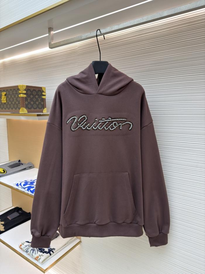 designer,replica,clothing,fake,1:1,lv,luxury,high quality LOUIS VUITTON Beaded Embroidered Letter Hooded Sweatshirt (VQKK0) designer,replica,clothing,fake,1:1,lv,luxury,high quality LOUIS VUITTON Beaded Embroidered Letter Hooded Sweatshirt (VQKK0)