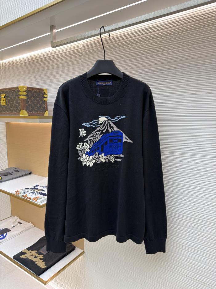 designer,replica,clothing,fake,1:1,lv,luxury,high quality LOUIS VUITTON Embroidered Volcano Intarsia Long-Sleeve Knit Sweater (SEZ4M) designer,replica,clothing,fake,1:1,lv,luxury,high quality LOUIS VUITTON Embroidered Volcano Intarsia Long-Sleeve Knit Sweater (SEZ4M)